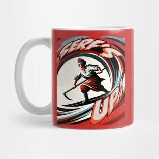 Serf's Up! - Surfing Serf Rising 2 Mug